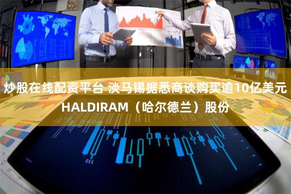 炒股在线配资平台 淡马锡据悉商谈购买逾10亿美元HALDIRAM（哈尔德兰）股份