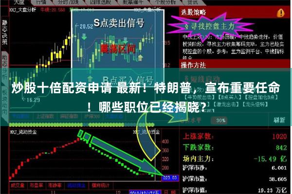 炒股十倍配资申请 最新！特朗普，宣布重要任命！哪些职位已经揭晓？